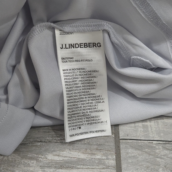 NWOT J. LINDENBERG Tour Tech Regular Fit Golf Polo Shirt - Picture 13 of 15